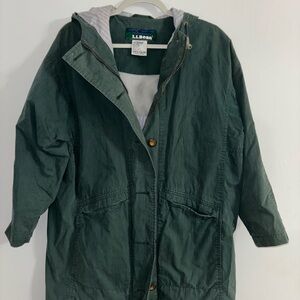 Vintage LL bean hooded jacket